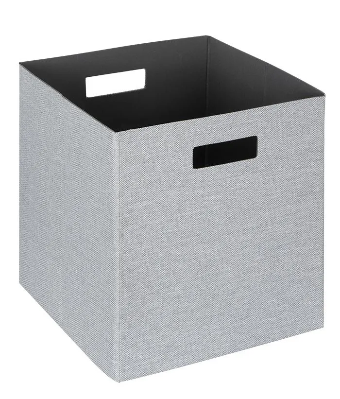 Caixa de armazenamento doméstico de papelão de poliéster OEM por atacado