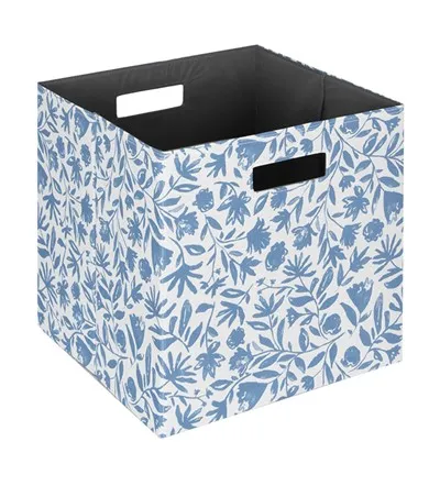 Organizador de armazenamento de papelão impresso dobrável por atacado